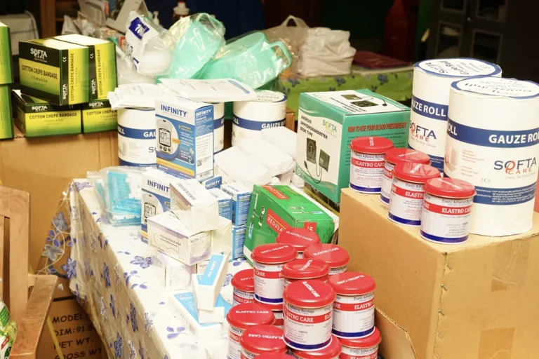 Donation of Medical Equipment to Hospitals Affected by Cyclone Ditva